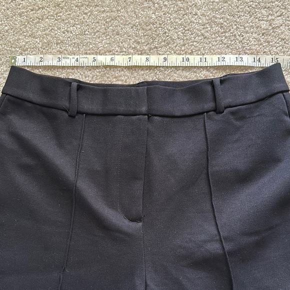 Jason Wu Wide Leg Pleated Black Trousers Women’s 12 Dress Pants - Picture 6 of 10